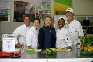 Todd Webster, Jasmine, Teena Borek, Melissa, and the students Chef Instructor 